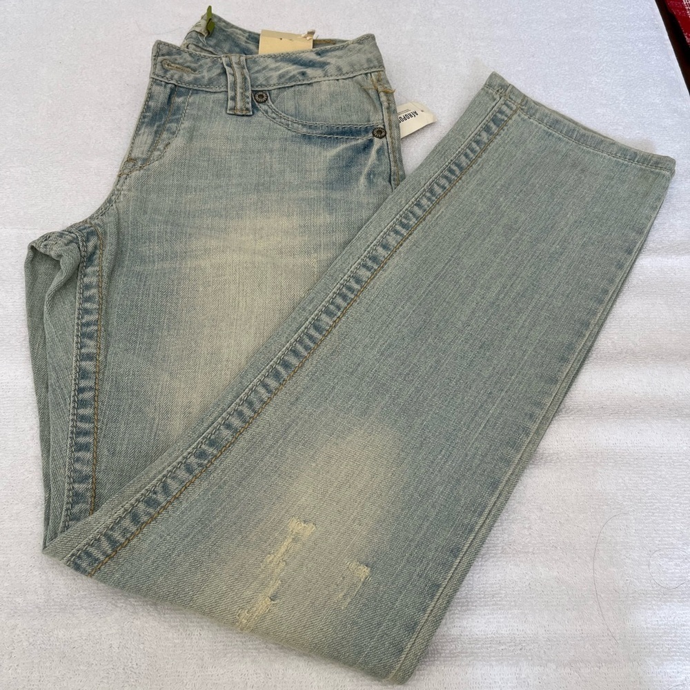 Stylish Light Blue Jeans AEROPOSTALE